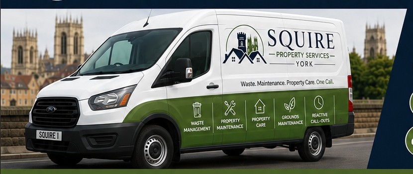 Squire Property Services van in York